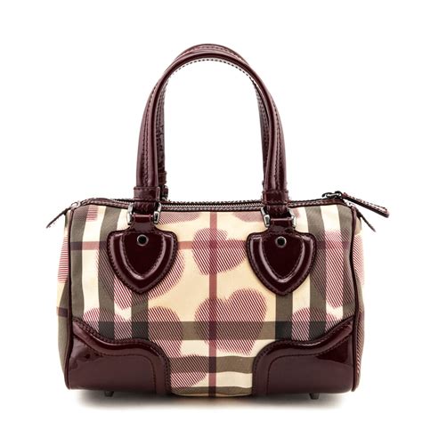 burberry heart tote|handbag Burberry original.